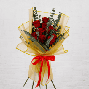 Rose Bouquet Red: Beautiful Ten Roses for My Love | BTF