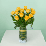 Classic dozen Yellow Roses (2)