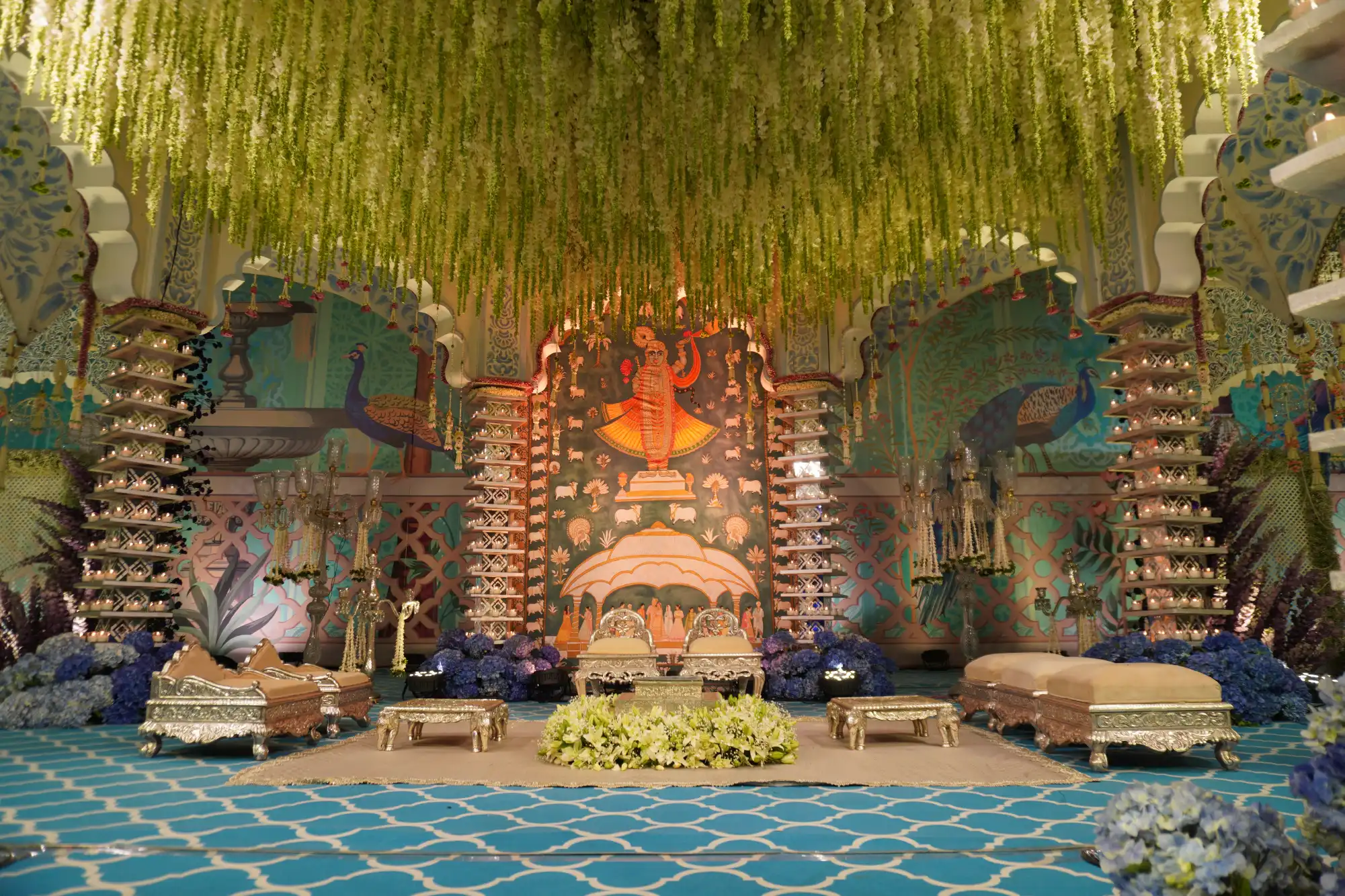 Mandap - Behind the Scenes at a Fairy Tale Wedding | Events from Black Tulip Flowers