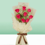 Blush Roses with Eucalyptus Love (3)