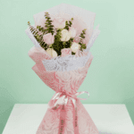 Serene Blush - Pink Peach Roses (4)