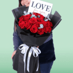 Love For You Red Roses Statement Bouquet (2)